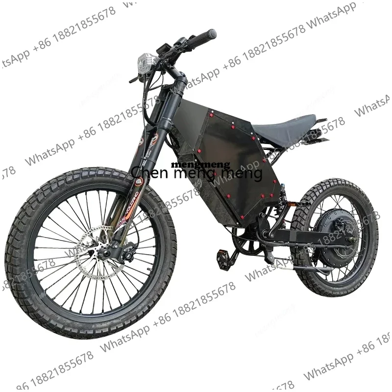 2025 New High Power 8KW E Bike 100KM Range Off-road Fast Adult Long Tail Bike Electric Bike 26 Inch