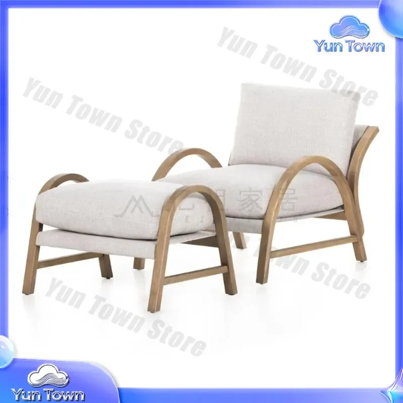 Nordic Simple Modern Sofa Chair for Living Room Bedroom Home Decor Soft Decoration Designer Model Room Creative Leisure Solid