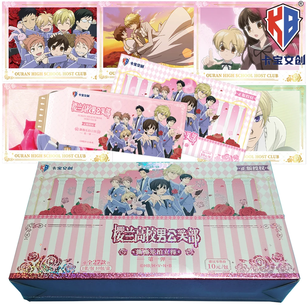 

Новая коллекционная карточка KABAO Genuine Ouran High School Host Club: Комедийные персонажи молодежного клуба, карточка-додзин, игрушки и хобби