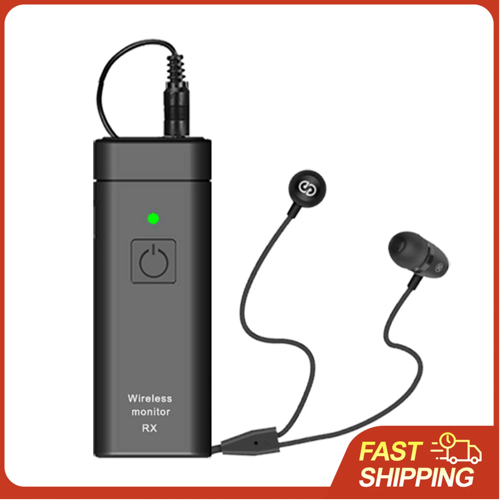 

Беспроводная система мониторинга для наушников-вкладышей, профессиональная стереосистема IEM, передатчик и приемник UHF FM, без задержки, синхронная передача.