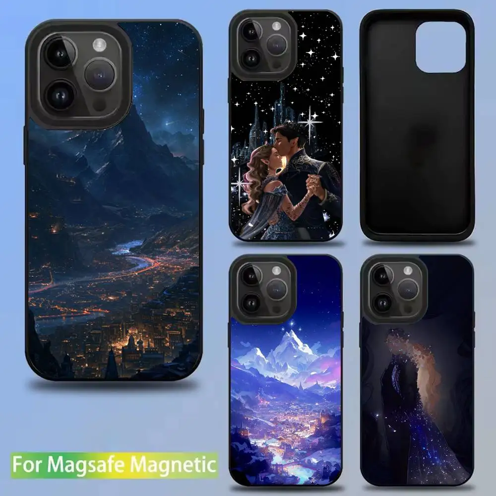 

Acotar Court M-Mist and Fury Phone Case For iPhone 16,15,14,13,12,11,Pro,Max,Plus,Mini,SE New Magsafe Magnetic Wireless Charging