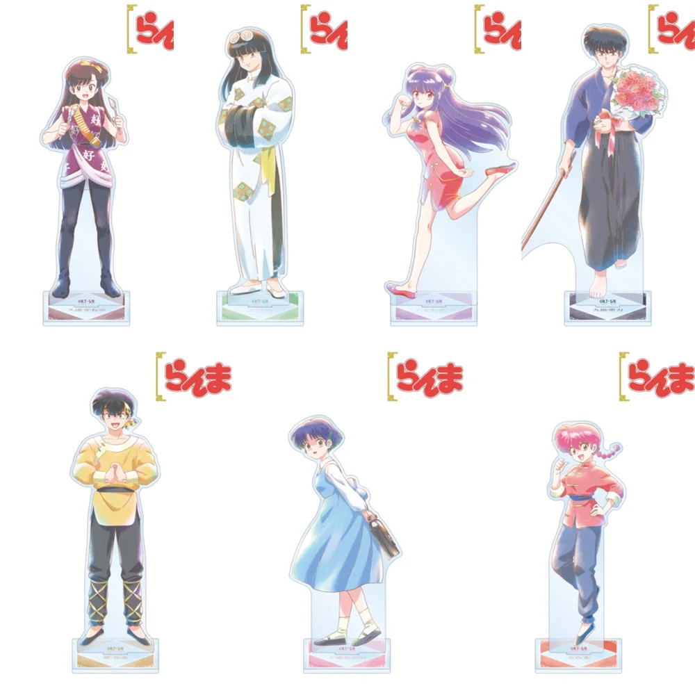 

15CM cute Anime Ranma 1-2 Acrylic Stand Model Keychain Charm Characters Ornament Accessories Goods Collection Christmas Gifts