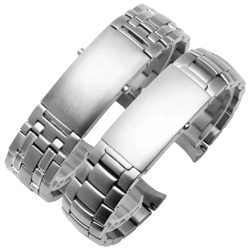 18MM 20MM 22MM High Quality 316L Silver Stainless steel Watch Bands Strap For omega seamaster speedmaster planet ocean Belt