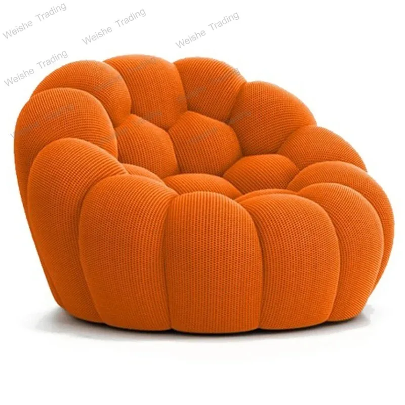 Sofá Minimalista Europeo para Sala de Estar, Sofá Doble para Adultos, Sofás de Burbujas, Muebles de Chaise Longue sin Estructura Comprimida para el Hogar