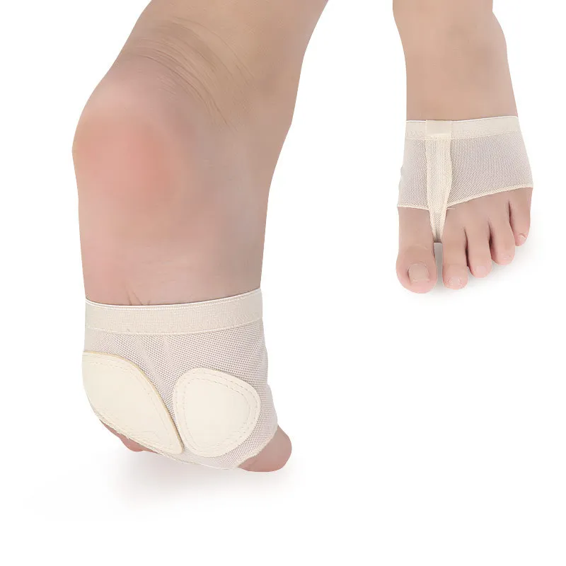 

Professional Belly Dance Ballet Toe Guard Foot Exercise Shoes Thong Dog Care Tools Half Sole Gym Socks Ballet Dance Shoes