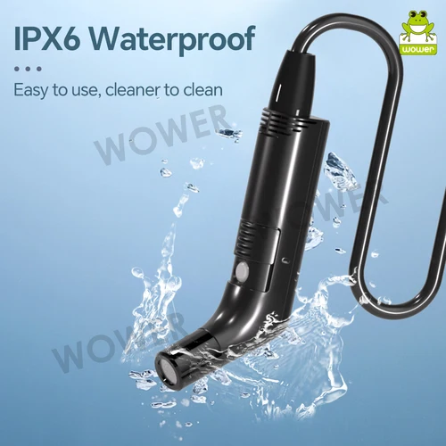 Imagen 2 del producto WOWER-rociador de mano para bidé portátil, para limpieza higiénica, manguera de 2M, recargable, para viaje, Camping, bidé, ducha