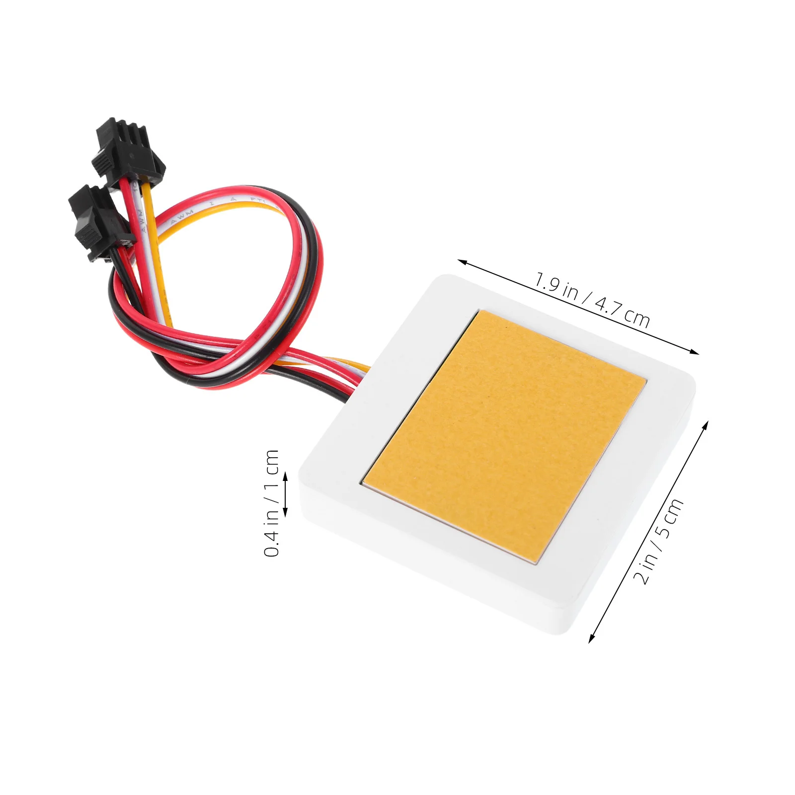 Single Touch LED-schakelaar Intelligent ontwerp Make-upspiegellampadapter Eenvoudige installatie 3-weg aanraakdimmerlampmodule