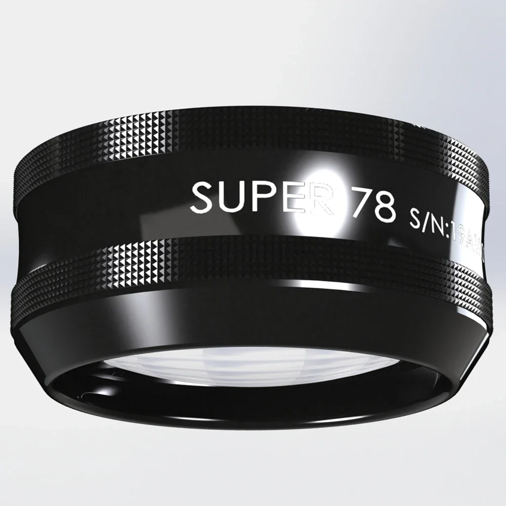 XSC90-90D 78D 20D achromatic double-aspheric lens slit lamp lens ophthalmic instrument ophthalmic lens for rentina diaonosis