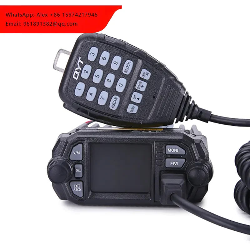 

Мобильная радиостанция дальнего действия QYT KT-8900D 25Вт/20Вт VHF UHF, миниатюрный мобильный трансивер для радиолюбителей