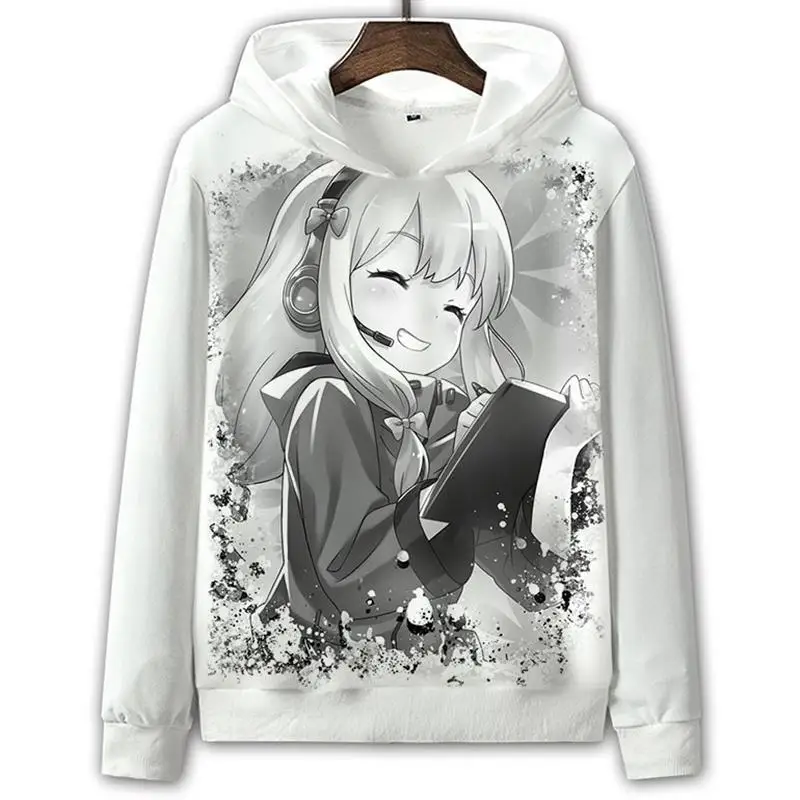 

Eromanga Sensei New 3D Long Sleeve Hoodie Unisex Warmth Comfortable Fleece Cartoon Anime Print Cross-Border Streetwear