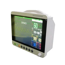 Custom Portable Human Or Animal Use Vital Signs Monitor Multiparameter ECG Monitor Hospital Bedside Monitors