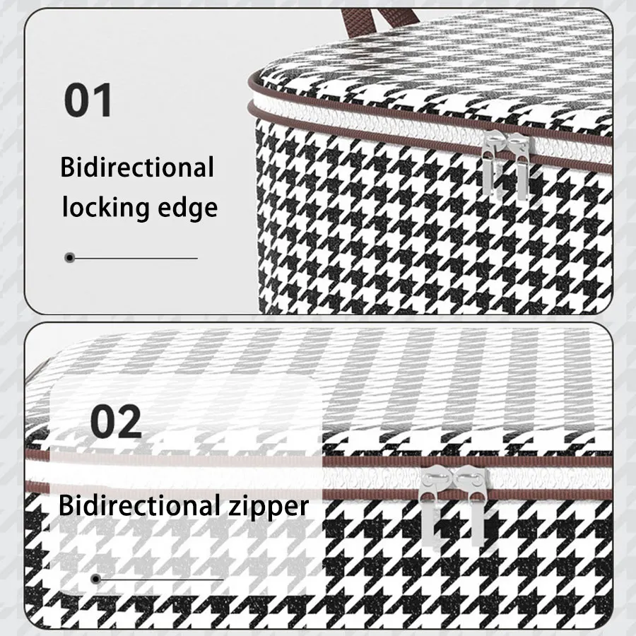 كيس تغليف اللحاف القطني، وحقيبة تنظيم خزانة الملابس، وحقيبة الأمتعة المتحركة، وحقيبة تخزين منزلية مقاومة للماء والرطوبة