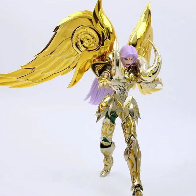 Metal Club/MC Saint Seiya Myth Cloth EX Aries Mu SOG With Totem/Object Gold Knights of the Zodiac Action Figure In Stock