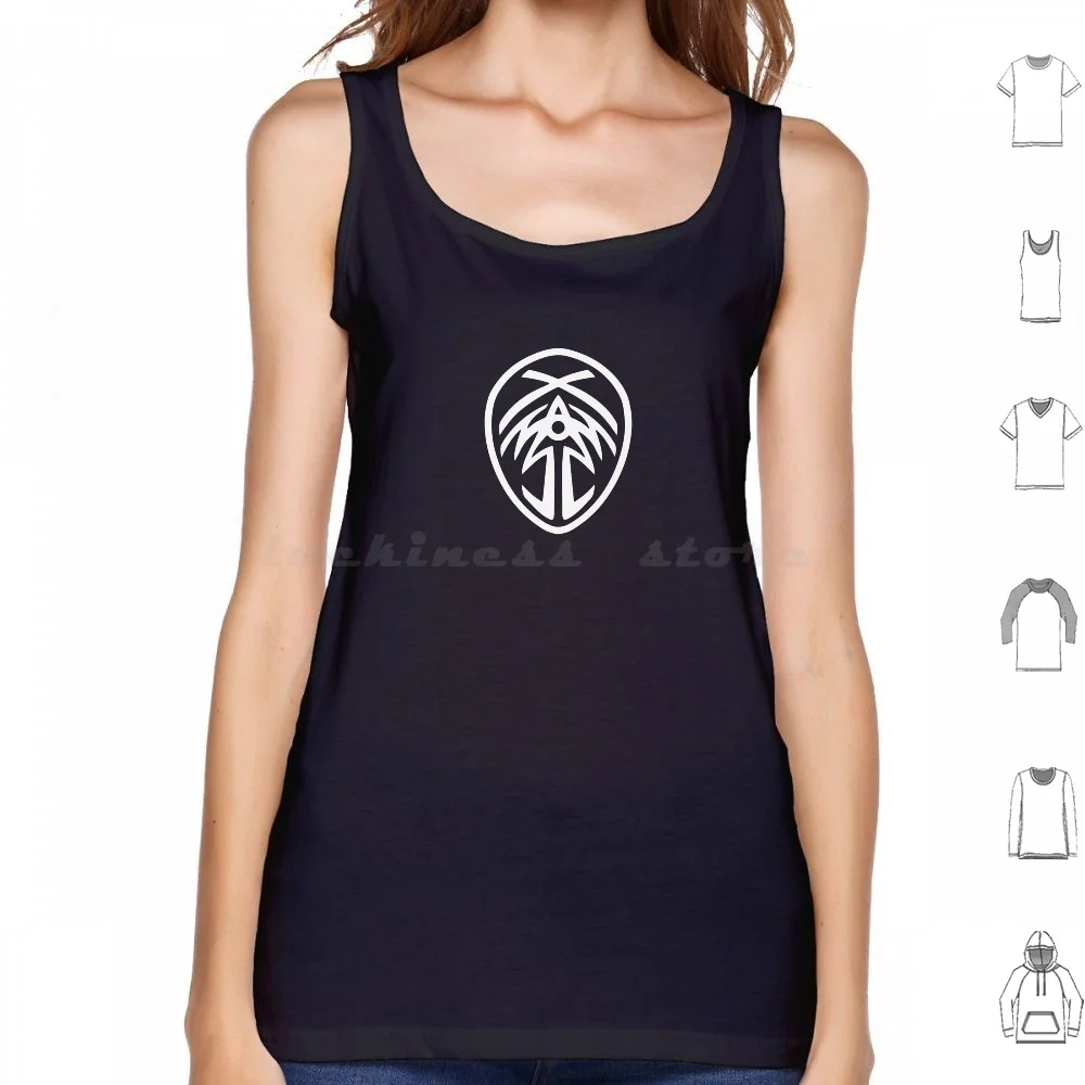 Bridge Four Glyph-White Tank Tops Vest Sleeveless Stormlight Archive Logo Brandon Sanderson Way Of Kings Words Of Radiance