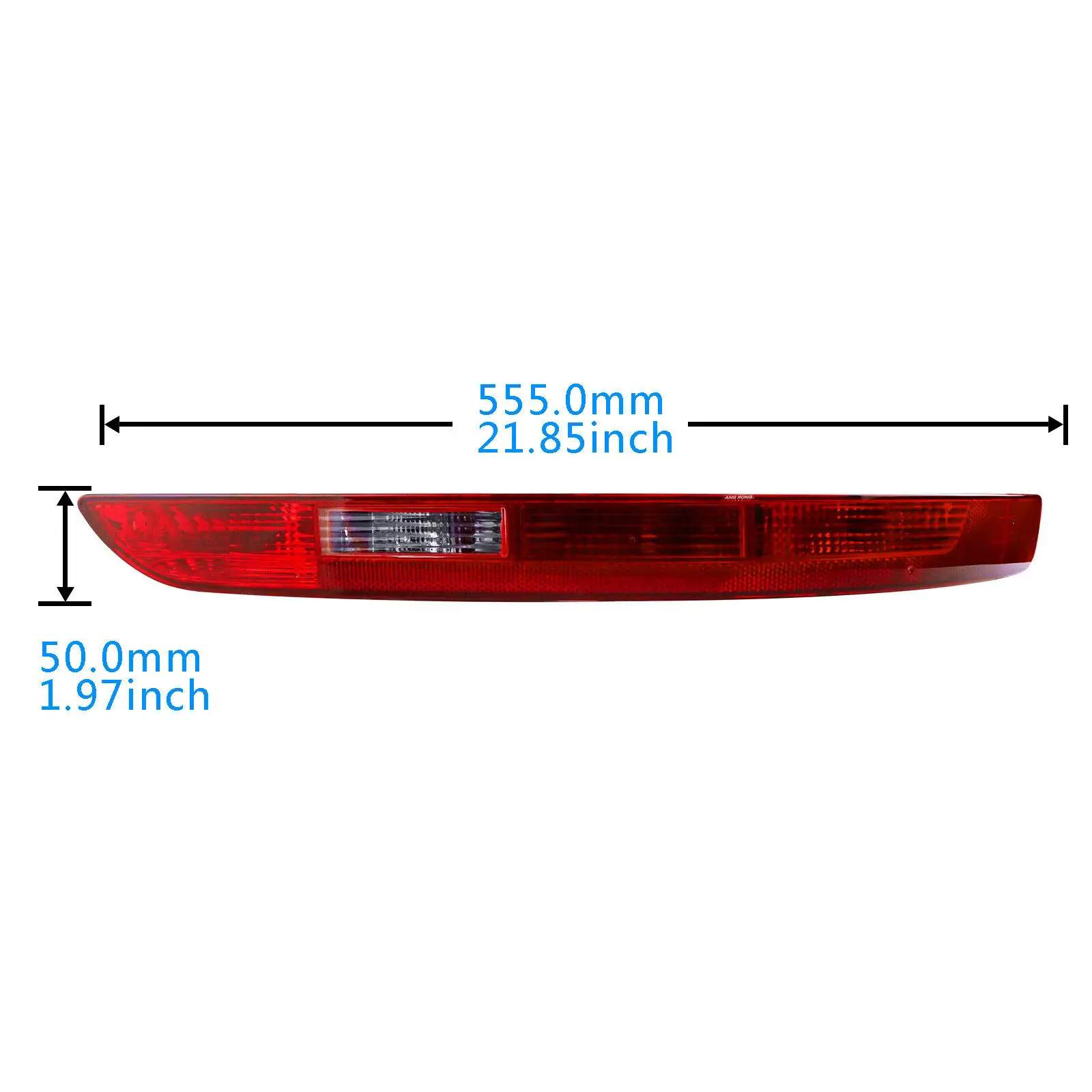 Rear Bumper Reflector Tail Light For Audi Q5 2.0T 2009-2016 Lower Back Lamp Stop Brake Light Bulb Left/Right Car Accessories