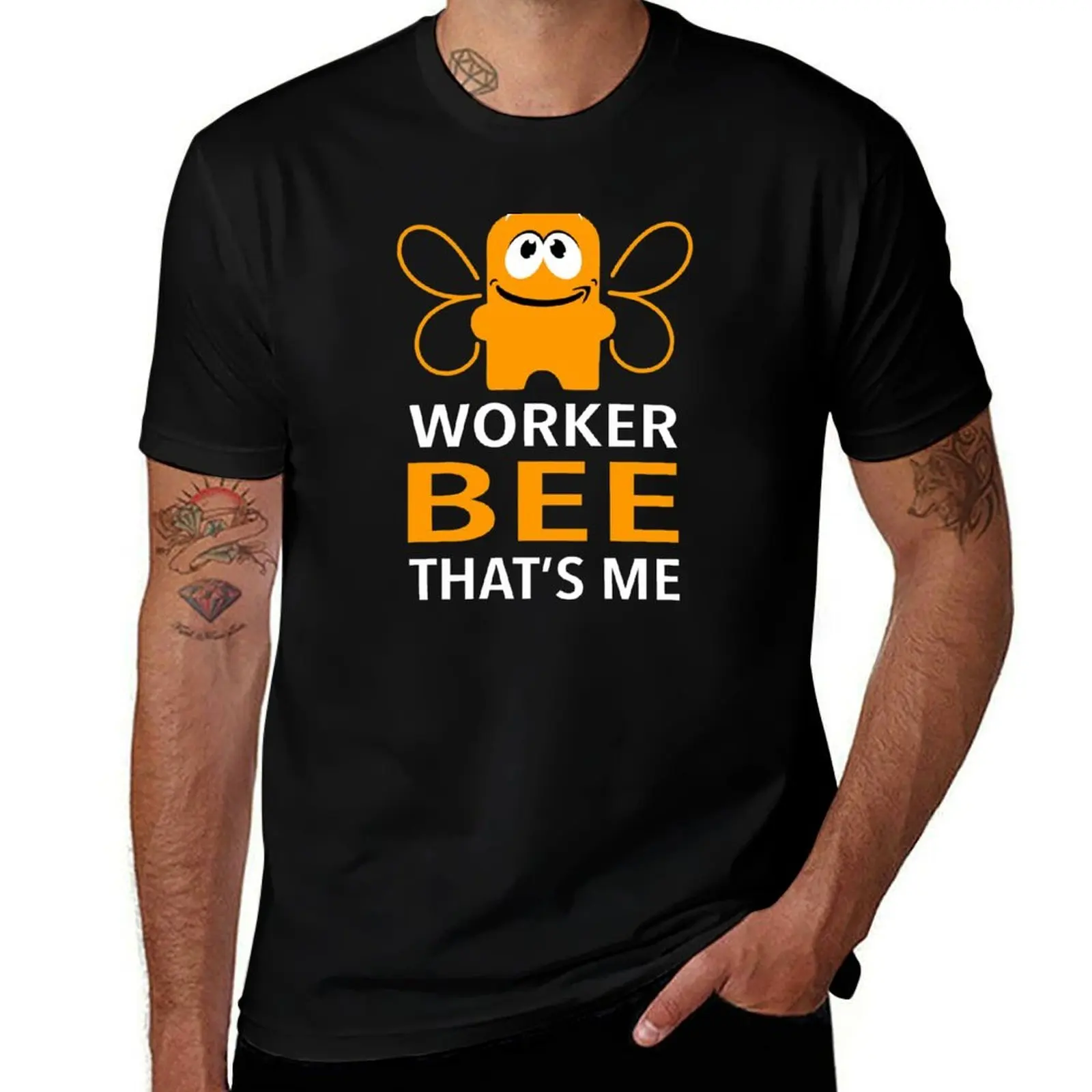 Amazonian Employee Worker bee that's me T-Shirt Regular Fit Plain Tee Shirt T-Shirt