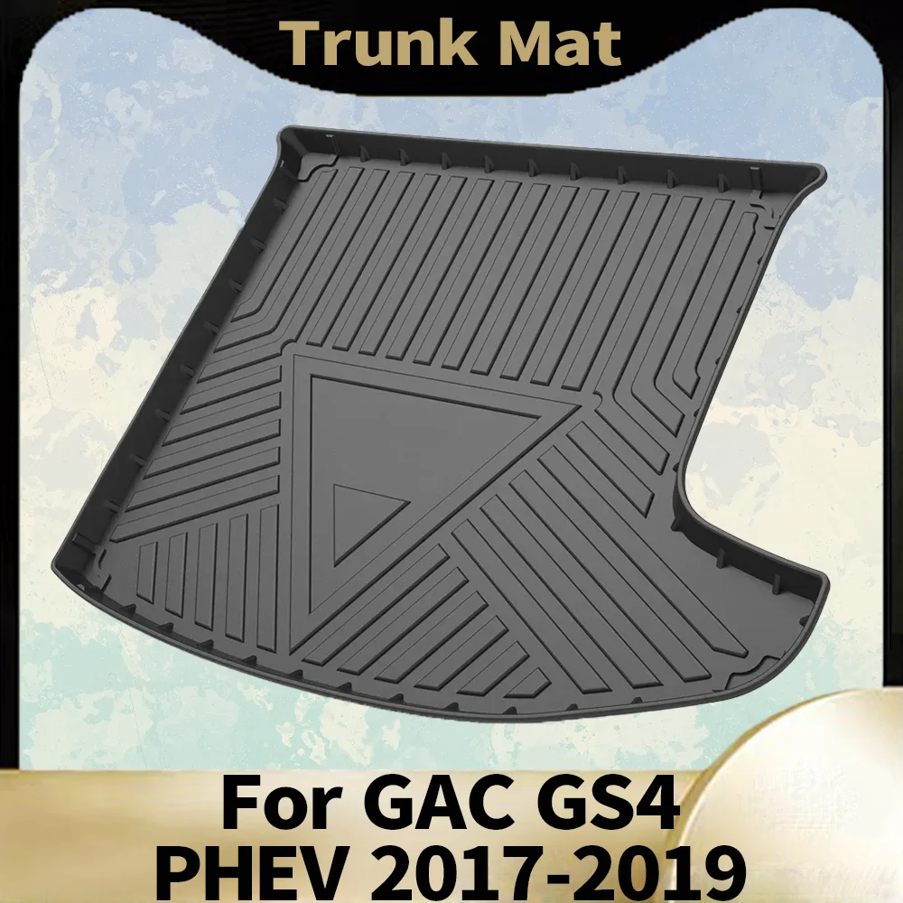 

Для GAC GS4 PHEV 2017 2018 2019, автомобильный грузовой вкладыш, всепогодный противоскользящий коврик из ТПЭ, водонепроницаемый лоток, аксессуар для ковра багажника