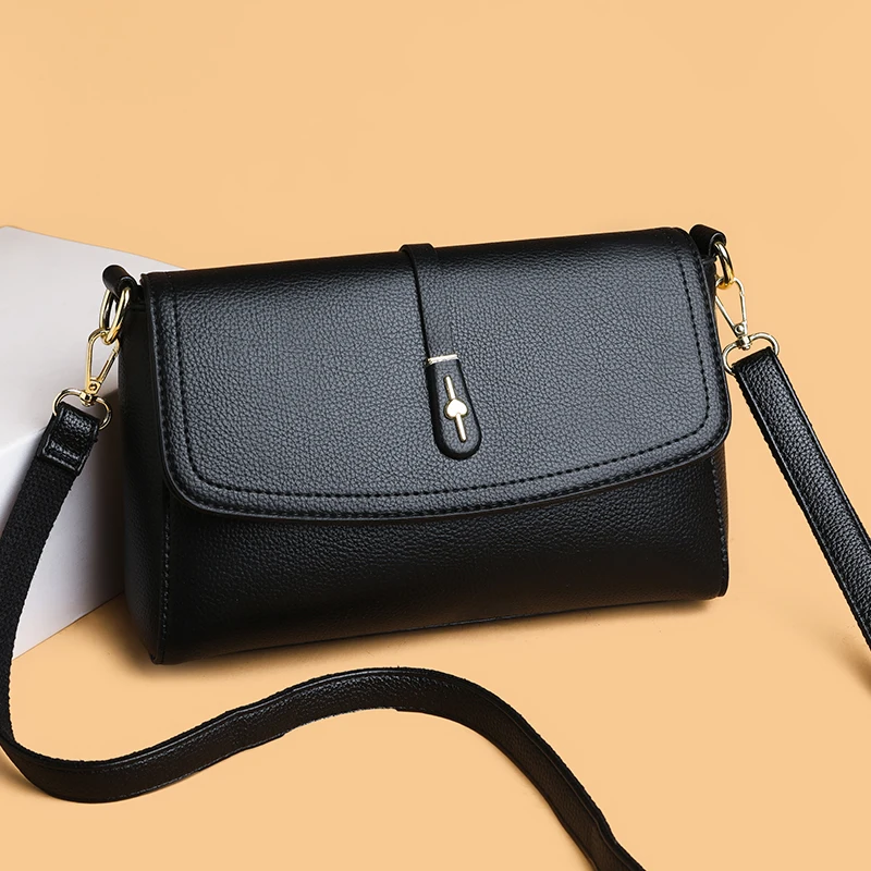 

2025 Новая стильная женская сумка через плечо из искусственной кожи, большая вместительная сумка через плечо, кошелек для женщин, повседневный уличный кошелек для покупок