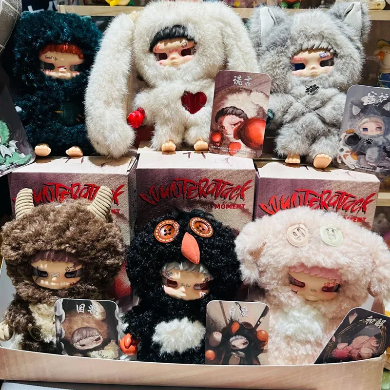 

Плюшевые брелоки-подвески Kippo V2 Counter Attack Moment Series Blind Box, аниме-куклы, брелоки-сюрпризы, таинственные игрушки в пакетах-сюрпризах