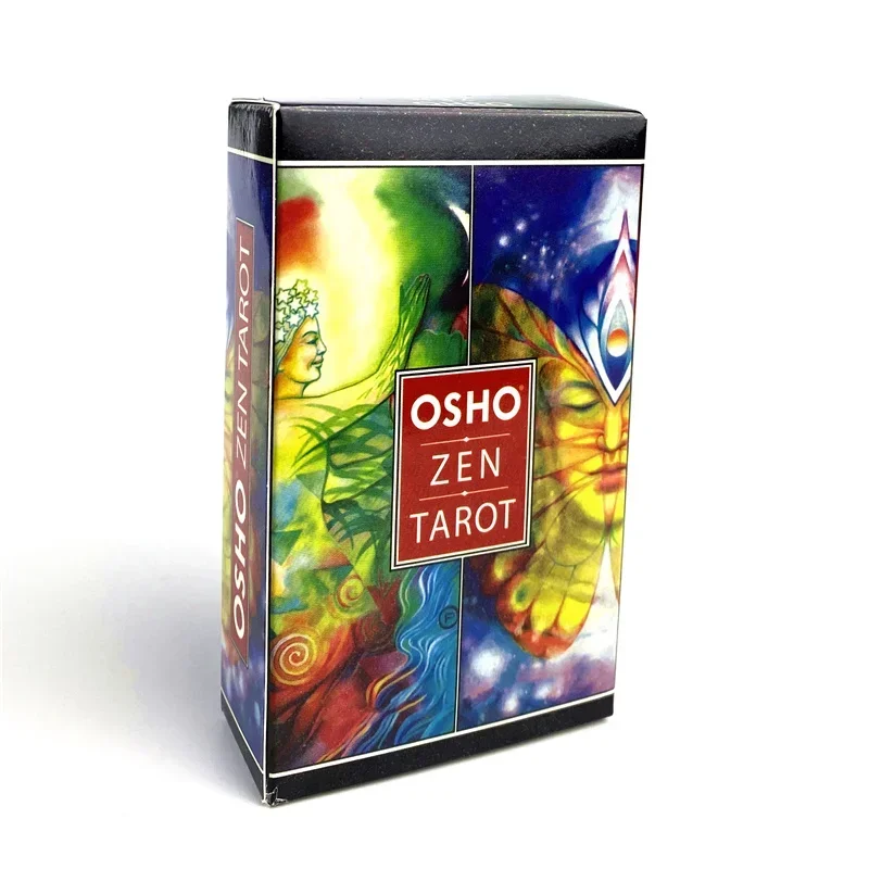 Nuove carte dei tarocchi Osho Zen PDF Guidebook versione inglese Oracle Deck gioco da tavolo per giochi da tavolo per feste