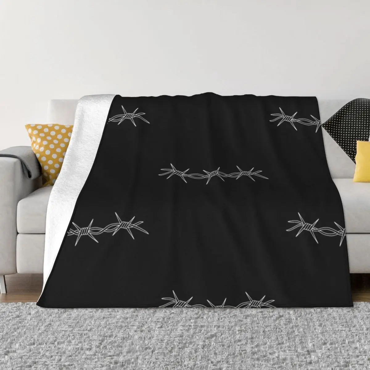 Barbed wire Throw Blanket Heavy Blanket Cute Blanket Warm Blanket