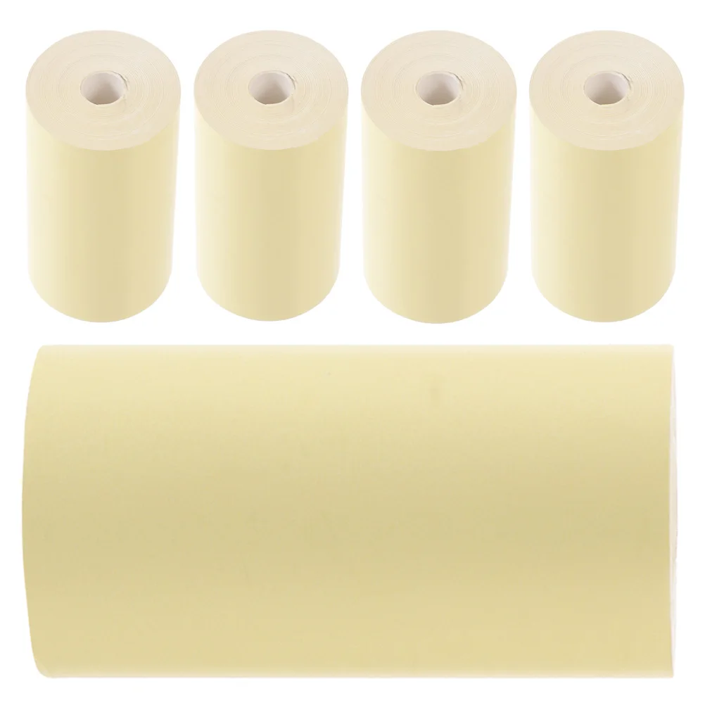 5 Rolls Thermal Smooth Printing For Credit Card Machine Multipurpose Receipt Paper Till Roll Thermal Printer Paper