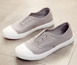 Sneakers moda donna scarpe di tela scarpe vulcanizzate scarpe da donna appartamenti mocassini Casual Slip-on scarpe da ginnastica per studenti da donna