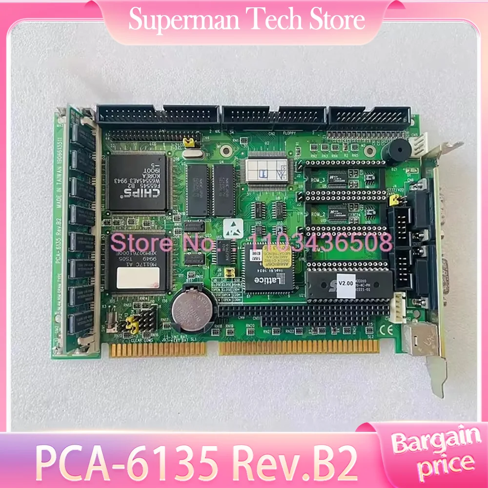 

Original For Advantech Industrial Computer Motherboard Integrated CPU PCA-6135 Rev.B2