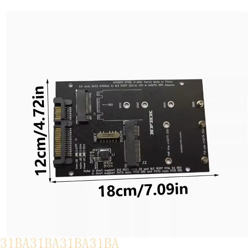 PH44-F 4 Disk M.2 NVME M KEY SSDs to PCIe4.0 X16 Adapter with Heat Sink PCIe 4 X16 Switches to 4 Port M.2 Adapter Card