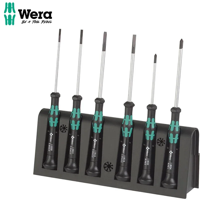 

WERA Screwdriver Set Cross Precision Screwdriver Mobile Phone Clock Camera Maintenance Small Screwdriver Set 05118150001