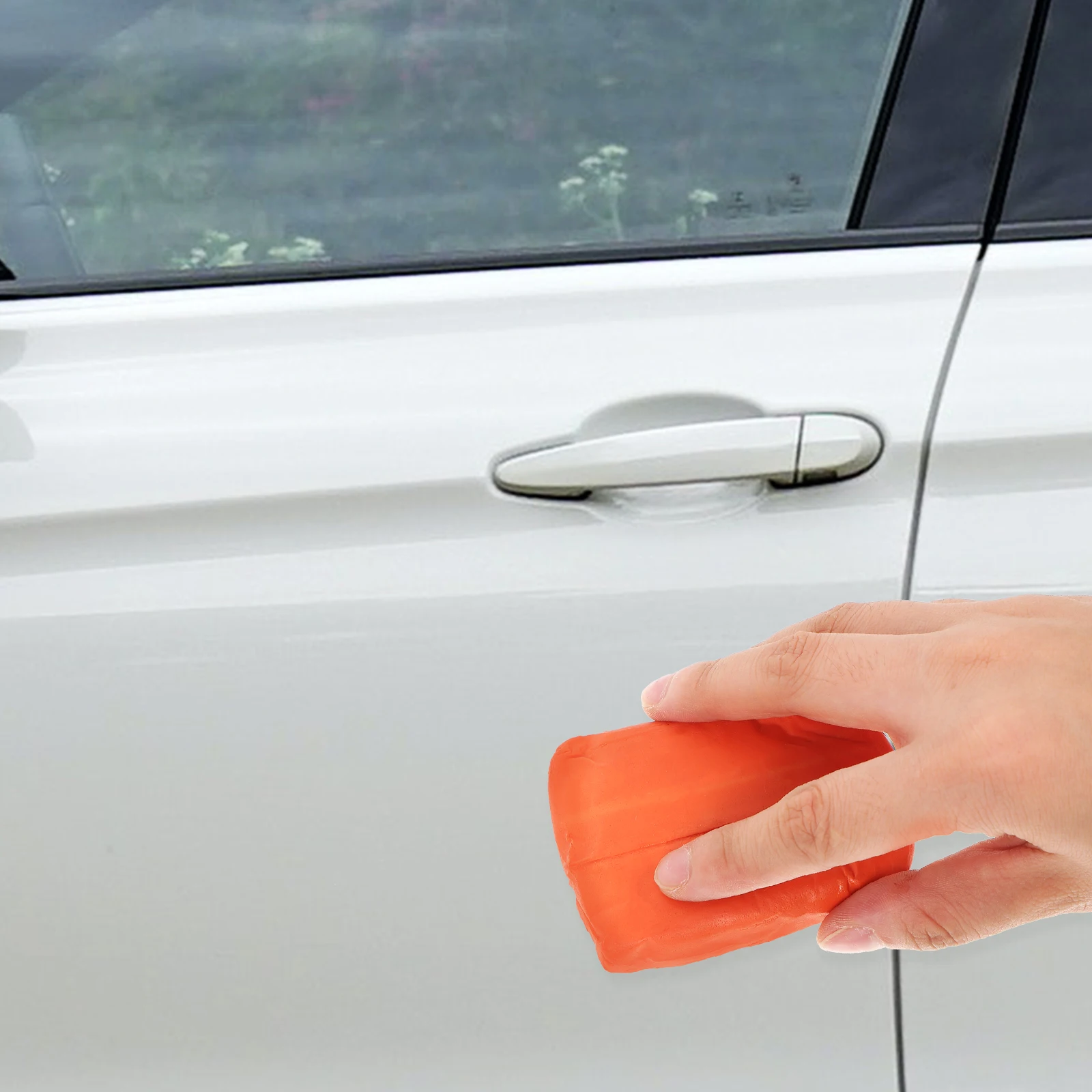 

4Pcs Car Clay Bar for Cleaning Powerful Auto Detailing Mud Wash Kit Removes Dirt Safely Shiny Finish Multi-Use on Body Wheels