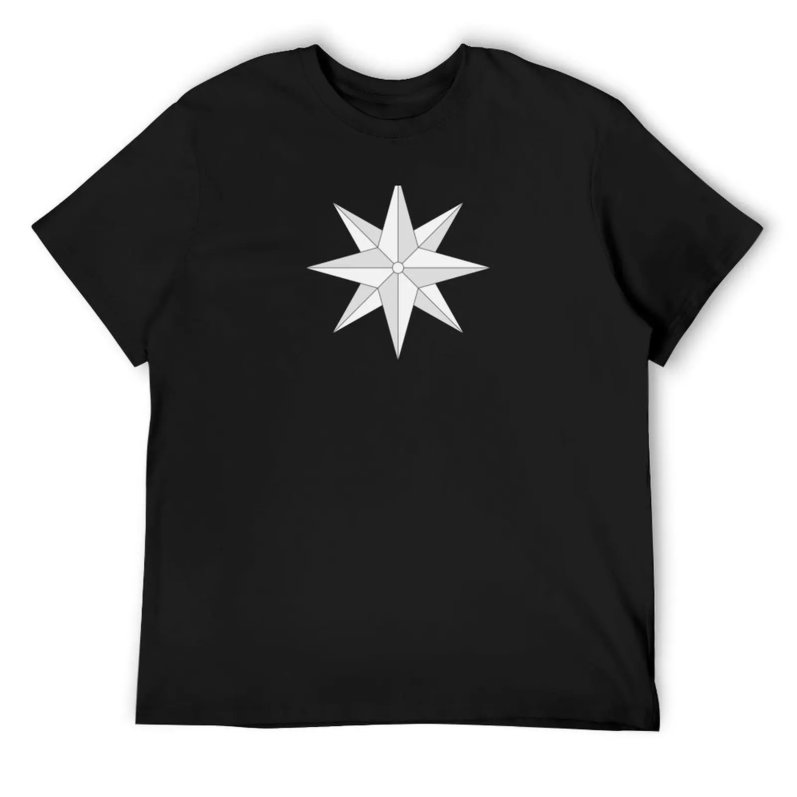 Feanorian star, elven, badge, coat of arms, House, Feanor T-Shirt plus size clothes anime shirts men