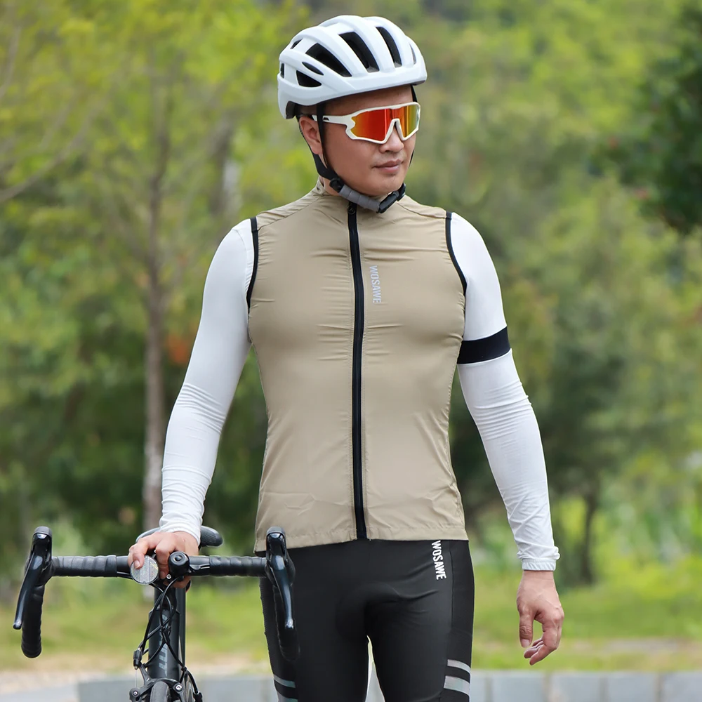 Men Ultralight Cycling Jacket Windbreaker Rear Breathable Mesh Fabric Women Running Riding Ciclismo Windproof Bicycle Clothing