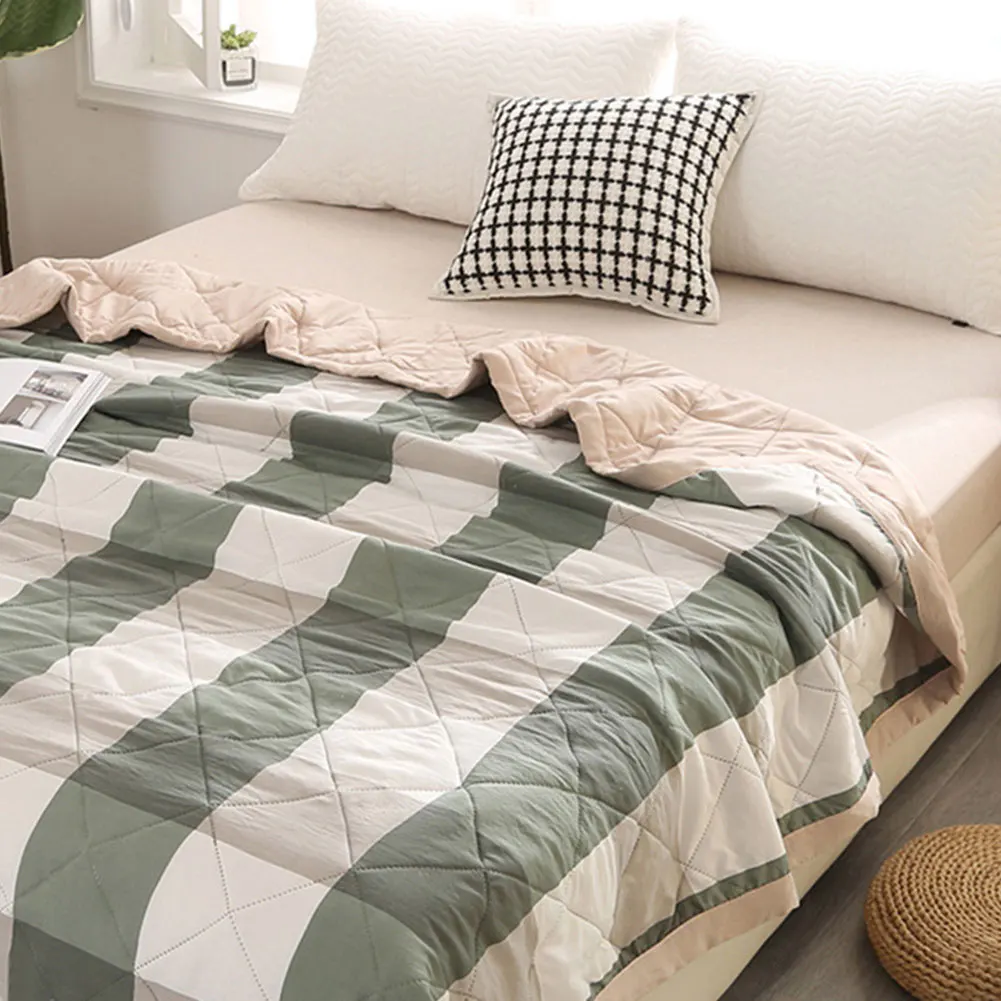 

Air Condition Comforter Lightweight Summer Quilt Sofa Blanket for Hot Sleepers