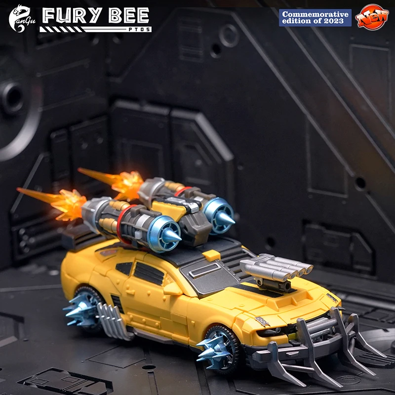 Auf Lager Transformation PANGUTOYS PT05 PT-05 PURY BEE Roboter Action Figur Modell Roboter Sammlung Spielzeug Geschenk