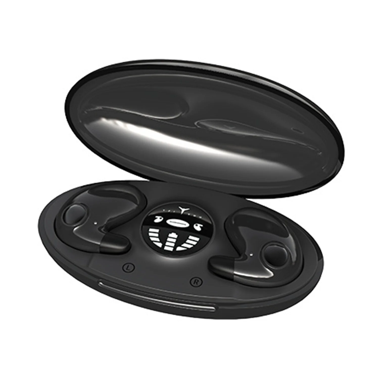 MD538 Sleep Bluetooth Headset Wireless Ear Bone Conduction 10.6mm 13mm Dynamic Speakers 30mAh 300mAh 5.3 Version IPX5 15 Metres