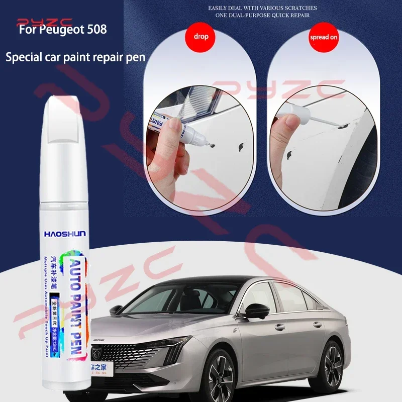

Набор для ремонта царапин T9 P84 для Peugeot 508 2011-2025 – карандаш для подкраски, средство для удаления царапин с кистью, аксессуары для самостоятельного ремонта автомобиля