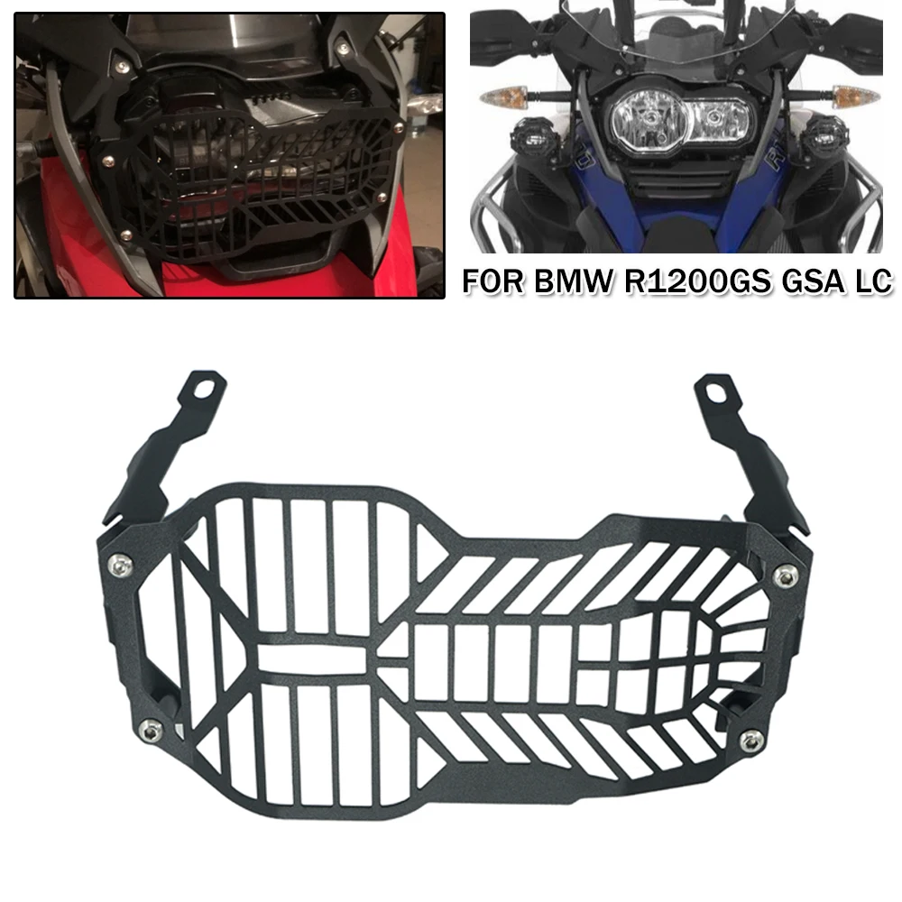 For BMW R1250GS R1200GS Adv R1250 GS GS1250 LC 2013-2023 Motorcycle Headlight Guard Protector Head Light Grill Grille Cover