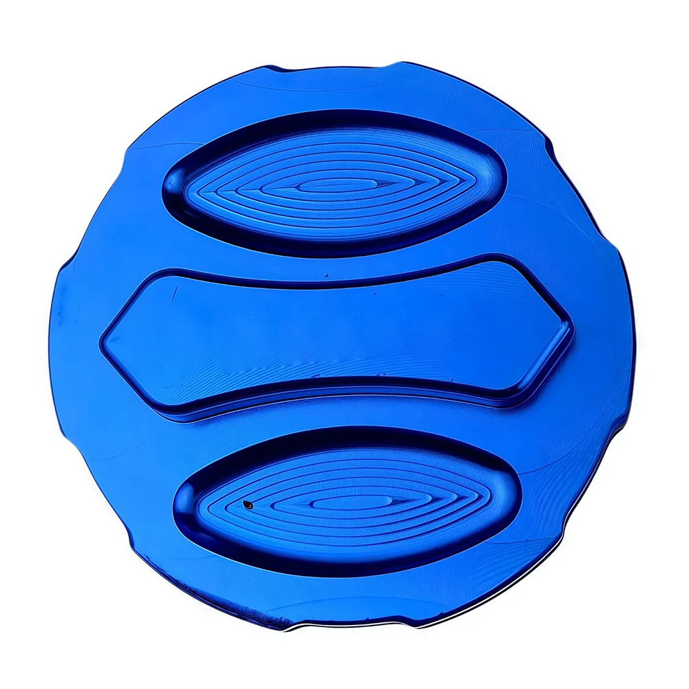 Motorcycle Fuel Tank Decorative Cover Aluminum Alloy Replacement Part for Various Motorcycles Electric Vehicles