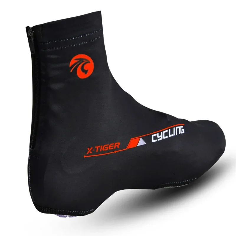 X-TIGER 사이클링 Overshoes Unisex MTB 자전거 사이클링 Shoes 커버 스포츠 레이싱 자전거 방진 퀵 드라이 라이크라 사이클링 오버슈즈 