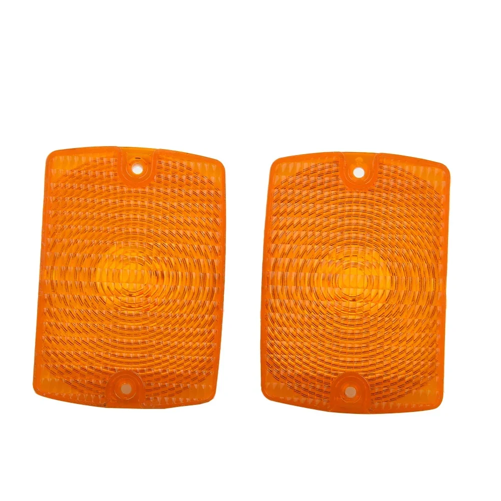 Pair Front Turn Signal Parking Lights Housings For Jeep For For Wrangler YJ 1987-1995 Replacement Car Part