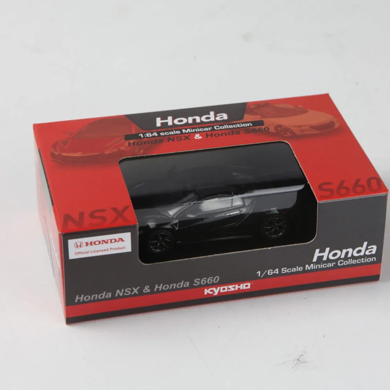 Diecast Original 1:64 Scale Honda NSX S660 Simulation Alloy Car