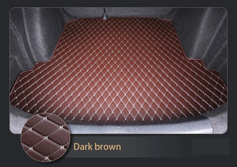 Kofferraum matte für BMW X5 F15 Five seats 2014 2015 2016 2017 2018 Cargo Liner Teppich Innen zubehör Abdeckung – Detail 11