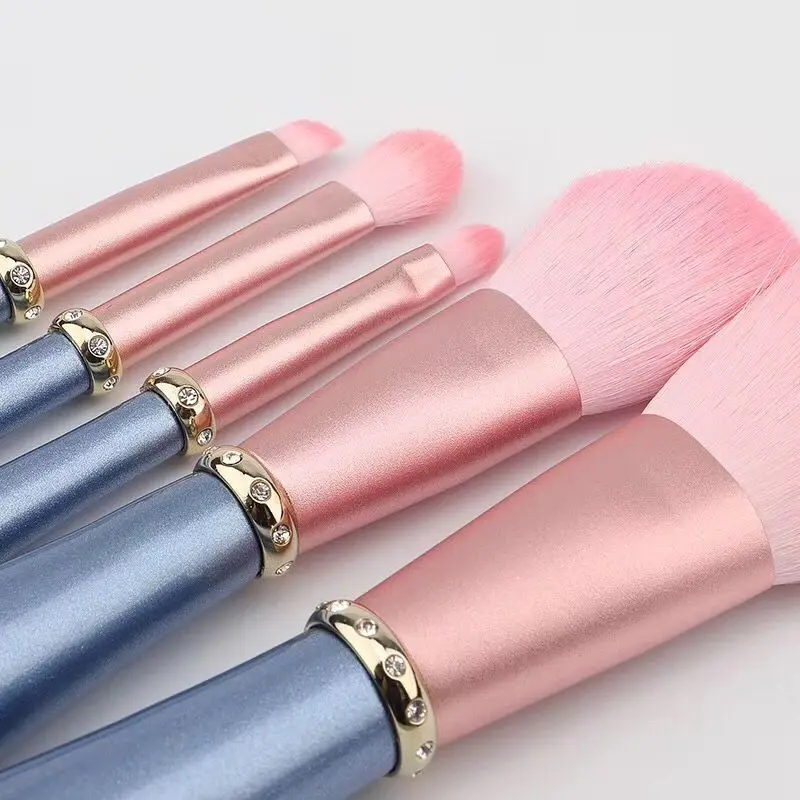 

Factory direct sale makeup brush set 5 exquisite diamond-studded brush set a full set of professional makeup pen tool brushes