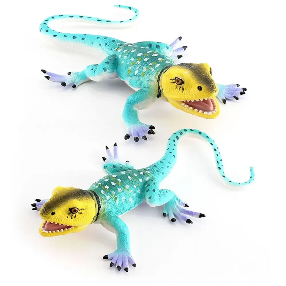 Figuras de acción de lagarto coleccionables hechas a mano, modelo de reptil salvaje de simulación de escorpión, estatua de reptil de dibujos animados, figuras anfibías