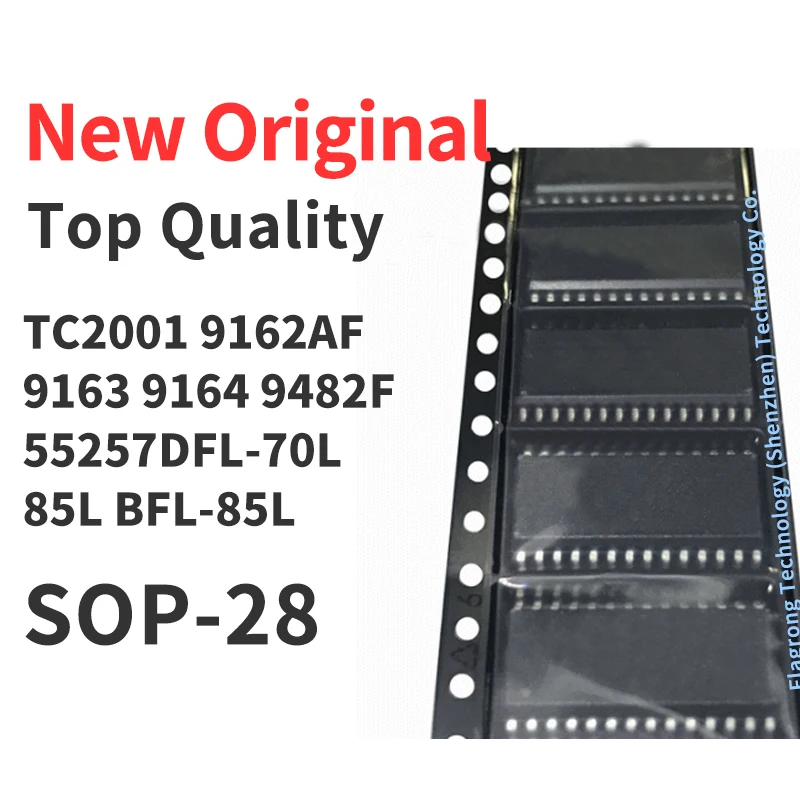 10 Pieces TC2001 TC9162AF TC9163 TC9164 TC9482F TC55257DFL-70L 85L BFL-85L SOP-28 Chip IC New Original