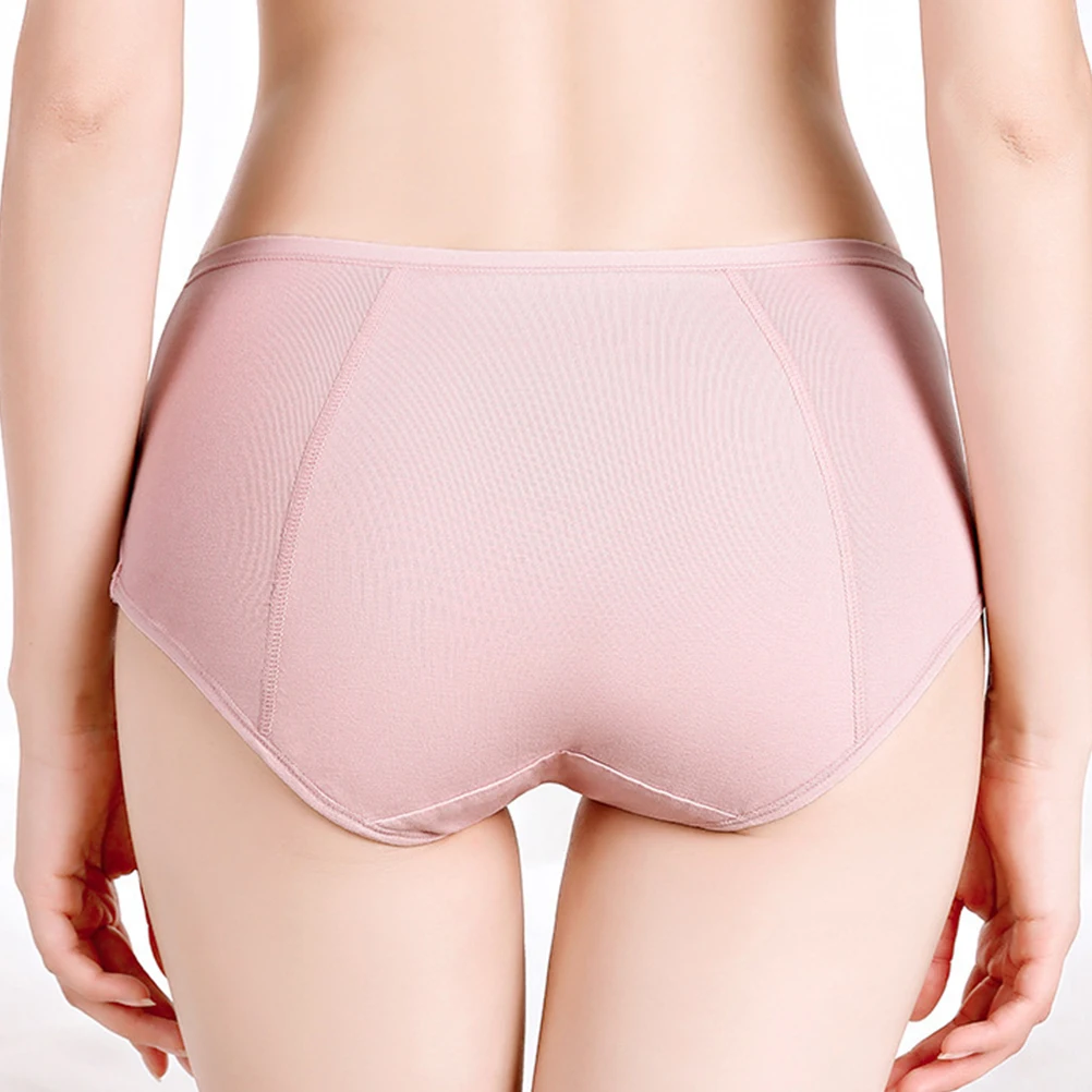 

Midwaist Leakproof Period Panties Women Absorbent Layer Postpartum Underwear Female Menstrual Pants Antiside Adult Period Panty