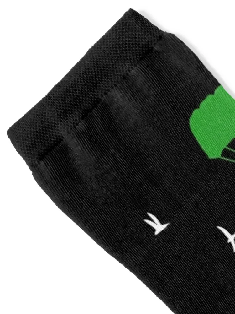 Skydiver Heartbeat Paragliding Socks with print Thermal man winter Socks Man Women's