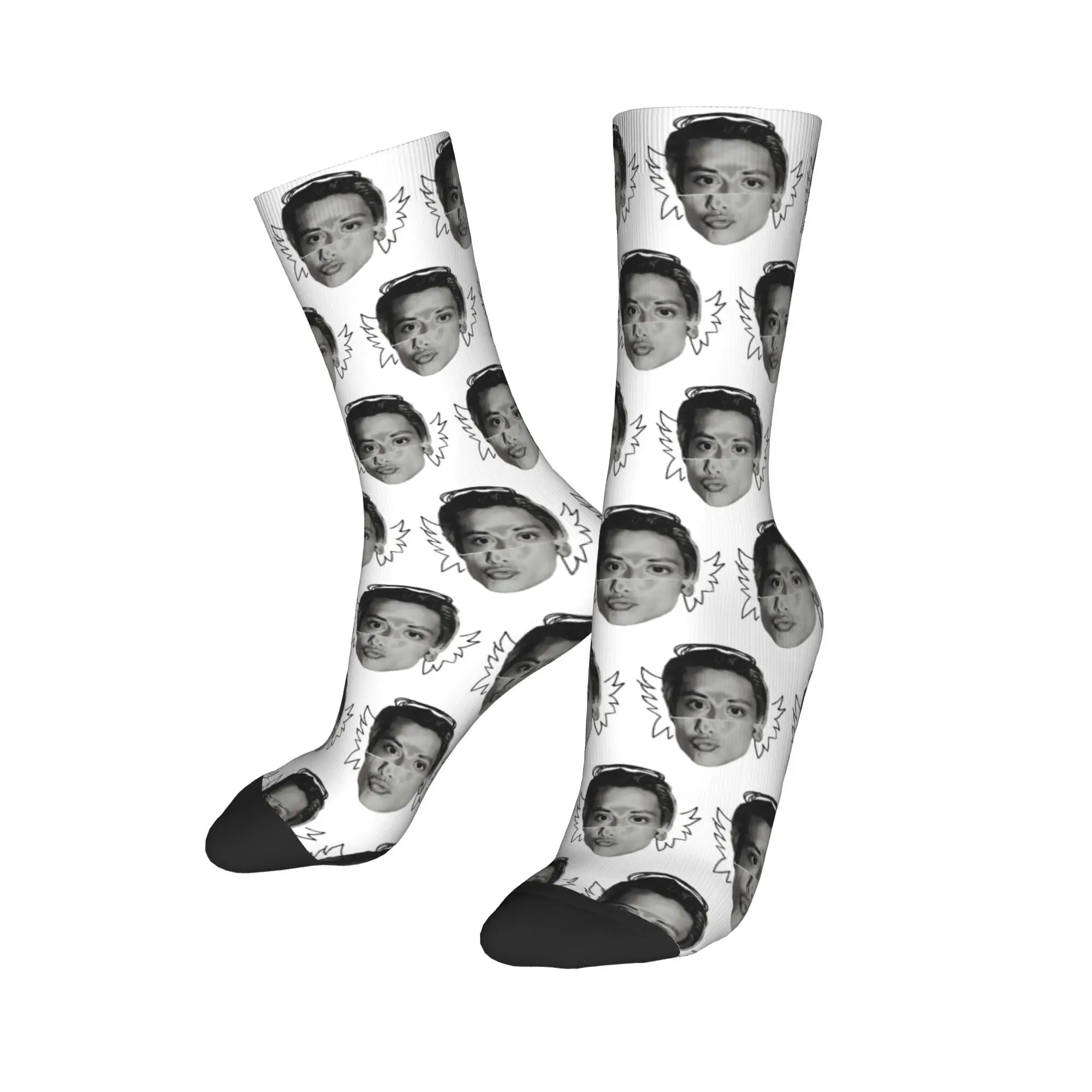 

New Men's Socks Harajuku Ca7riel Paco Amoroso BRSHK Sock Polyester Skateboard Women's Socks Spring Summer Autumn Winter