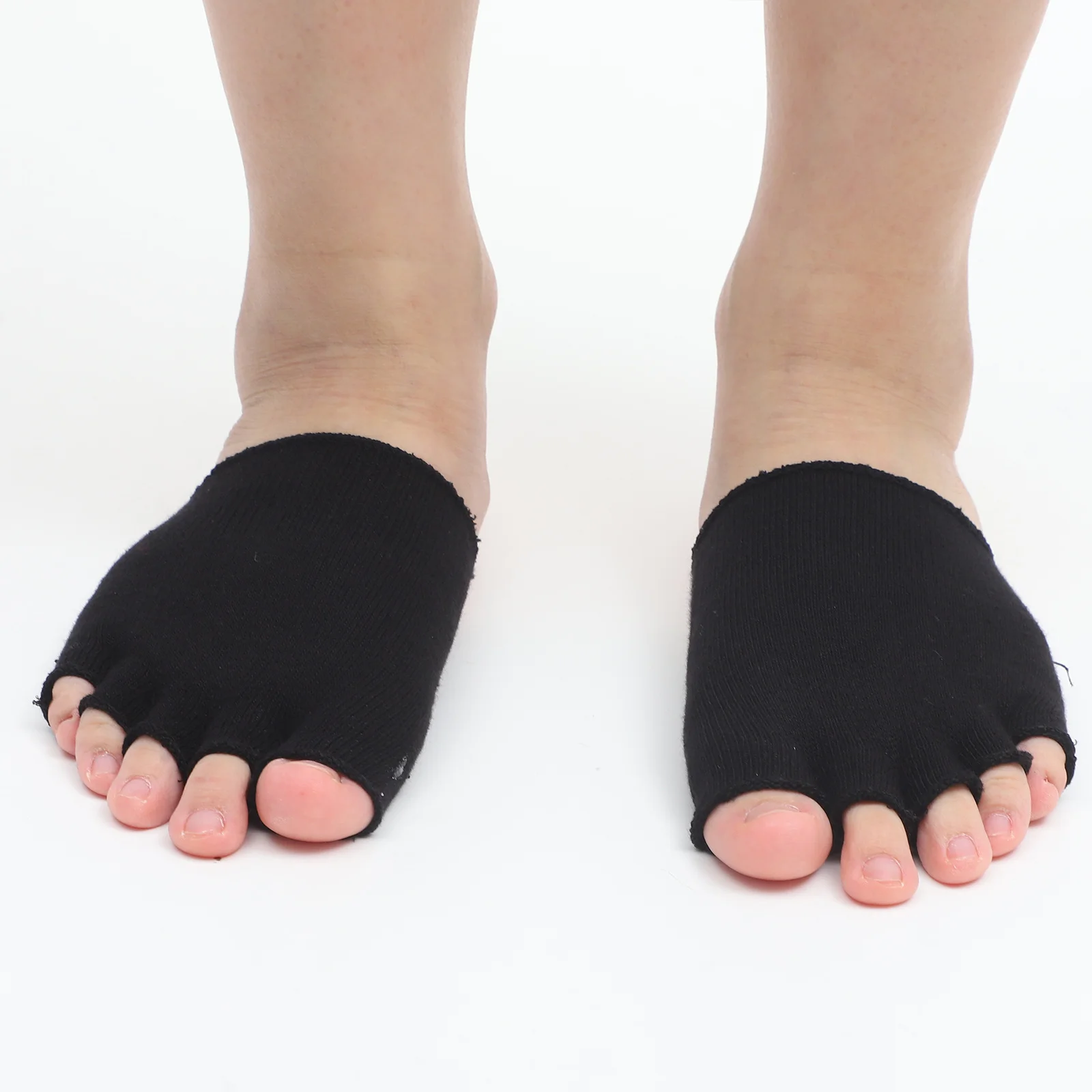 

1Pair High Heel Half Socks Durable Wear-Resistant Cotton Polyester Spandex Breathable Invisible Socks Women Summer Footwear